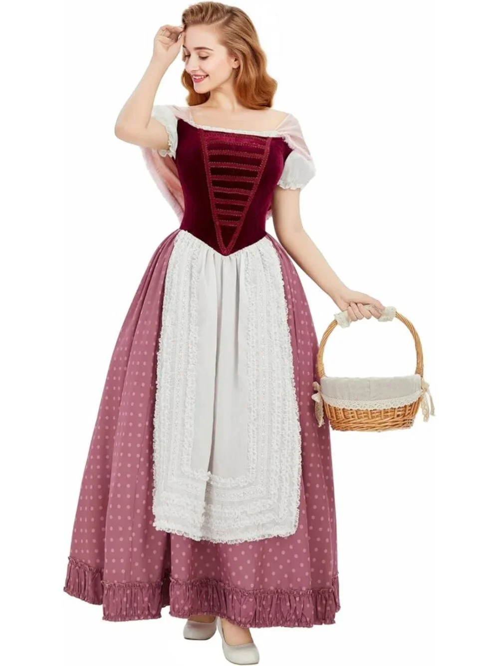 Medieval Oktoberfest Dirndl Dress | German Bavarian Costume for Festivals
